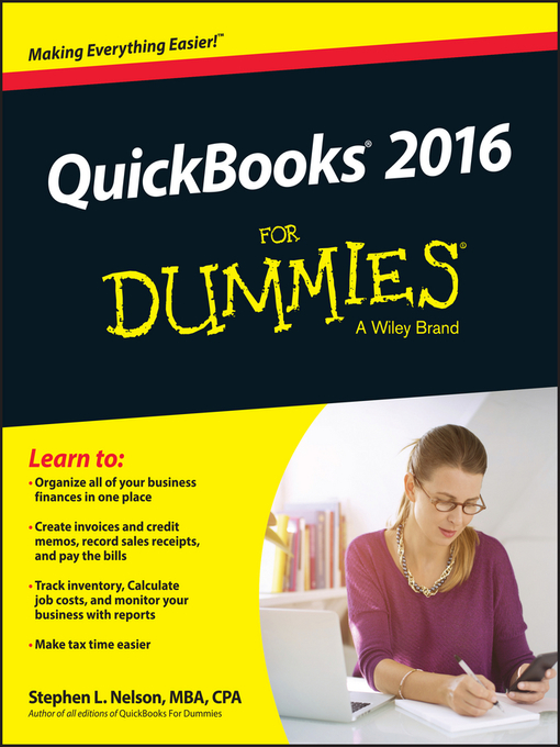 Title details for QuickBooks 2016 For Dummies by Stephen L. Nelson - Available